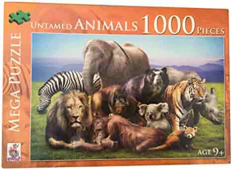 UNTAMED ANIMALS1000 POECES